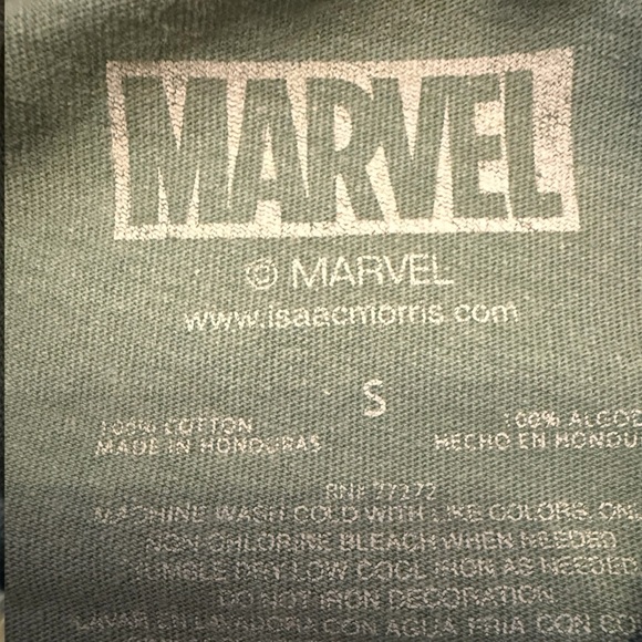 Marvel Men's Spider-Man Graphic T-Shirt Gray Short Sleeve Size S - Picture 2 of 3